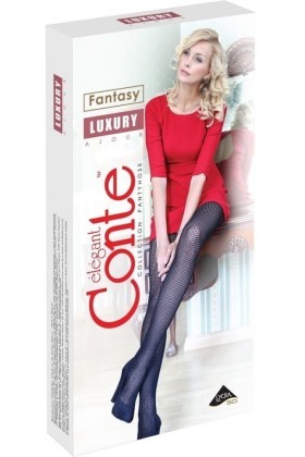 Колготки женские Conte Fantasy Luxury ажурные