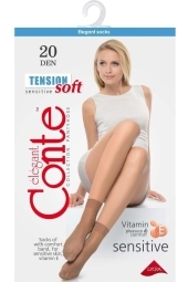 Носки женские Conte Tension Soft 20 Den 14С-56СП 1 пара полиамидные