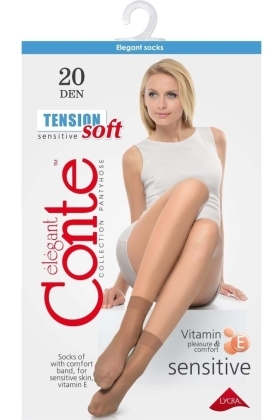 Носки женские Conte Tension Soft 20 Den 14С-56СП 1 пара полиамидные