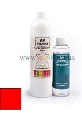 Набор для покраски кожаного кресла - Кислотно-красный AM Coatings