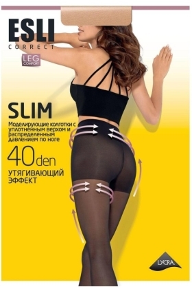 Колготки женские ESLI Slim 40 Den