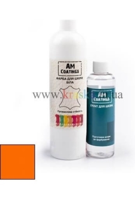 Набор для покраски кожаного кресла - Оранжевый AM Coatings