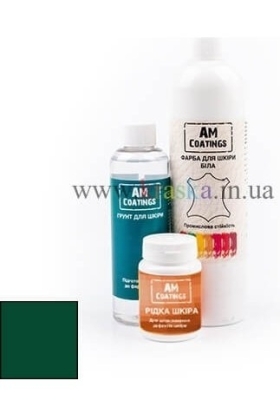 Набор для покраски и реставрации кожаного кресла - Зеленый AM Coatings