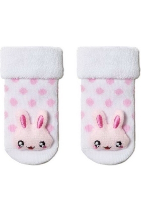 Носки детские Conte-kids Sof-tiki 18С-263СП (398) махровые с апликацией Зайчик