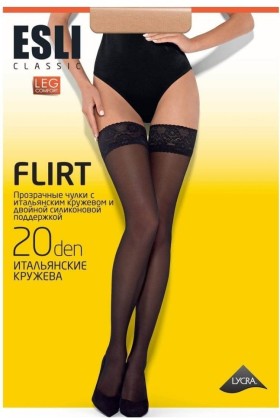 Чулки женские Esli Flirt 20 Den