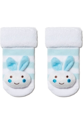 Носки детские Conte-kids Sof-tiki 18С-263СП (400) махровые с апликацией Зайчик