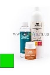 Набор для покраски и реставрации кожаного кресла - Кислотно-зеленый AM Coatings