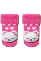 Носки детские Conte-kids Sof-tiki 18С-263СП (402) махровые с апликацией Котик