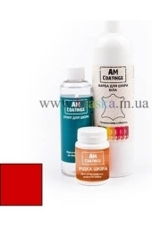 Набор для покраски и реставрации кожаного кресла - Красный AM Coatings