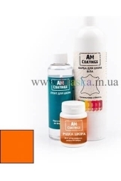 Набор для покраски и реставрации кожаного кресла - Оранжевый AM Coatings