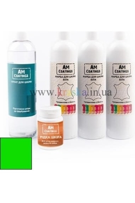 Набор для покраски и реставрации 5-7-местного уголка - Кислотно-зеленый AM Coatings