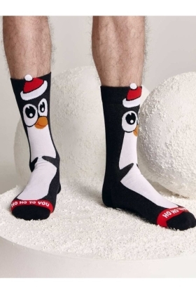 Носки мужские Conte Новогодние (650) 21с-71сп «Penguin»