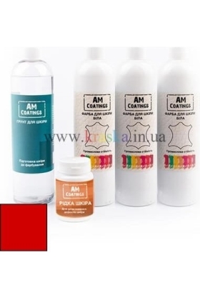 Набор для покраски и реставрации 5-7-местного уголка - Красный AM Coatings