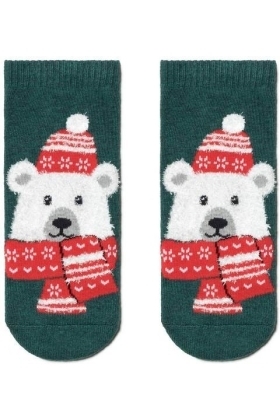 Носки детские Conte-kids Новогодние 19С-73СП (442) махровая стопа