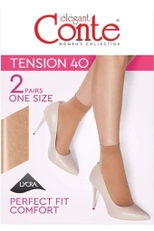 Носки женские Conte Tension 40 Den, 2 пари (EURO)