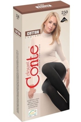 Колготки женские Conte Cotton 250 Den