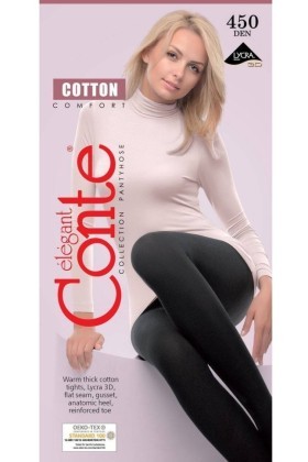 Колготки женские Conte Cotton 450 Den