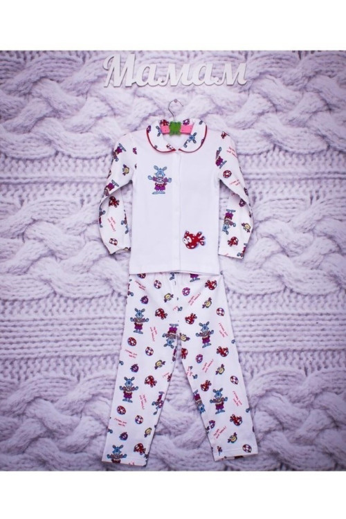 Піжама дитяча NISO BABY 603AD із зайчиками