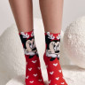 Шкарпетки жіночі Conte Disney Новорічні 21С-73СП (646) «Minnie» з люрексом