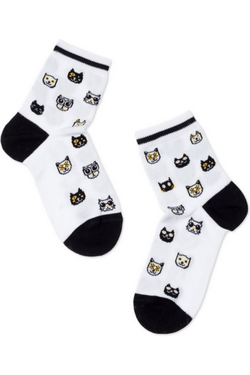 Шкарпетки дитячі Esli 21С-90СПЕ (658) з малюнками "Cats"