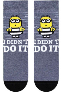 Шкарпетки чоловічі Брестські Minions 2137 (298)