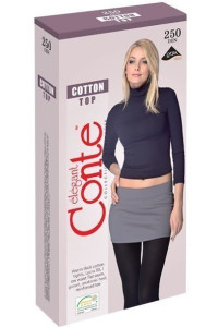 Колготки жіночі Conte Cotton Top 250 Den