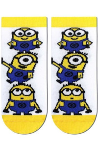 Шкарпетки дитячі Брестські Minions 3095 (705) укорочені