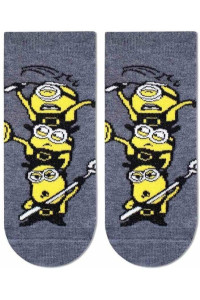 Шкарпетки дитячі Брестські Minions 3095 (706) укорочені