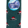Шкарпетки чоловічі Diwari Новорічні 19С-66СП (524) з пухнастою ниткою «Xmas cat»