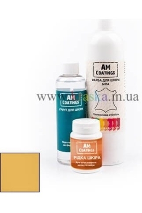 Набор для покраски и реставрации кожаного кресла - Золотой AM Coatings