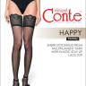 Панчохи жіночі Conte Fantasy Happy в горошок