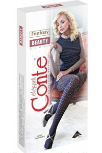 Колготки жіночі Conte Fantasy Beauty ажурні