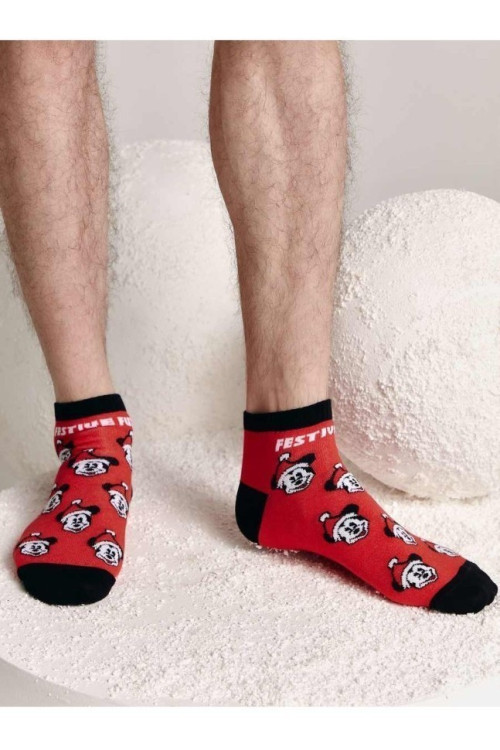 Шкарпетки чоловічі Diwari Новорічні Disney 21С-70СПМ (648) Christmas Mickey
